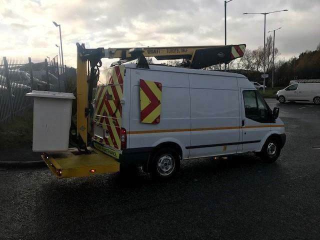 Ford Transit 2.2TDCi 350 MWB VERSA LIFT 36LF 13.5M CHERRY PICKER 3.5T £19950.00
