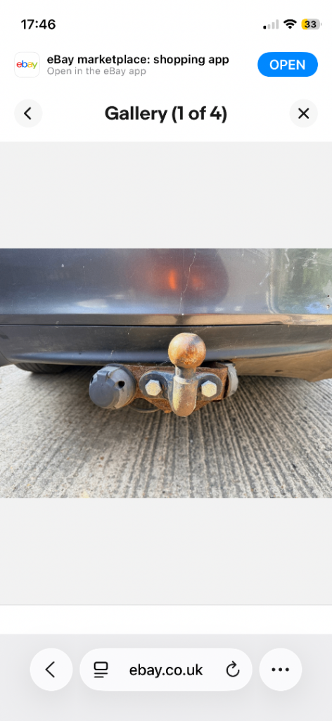 Insignia towbar 