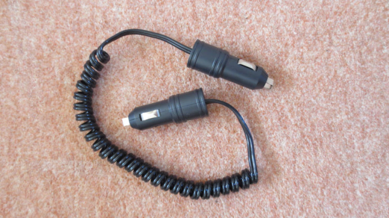 12v Male to 12v Male Cigarette Lighter Extension Lead