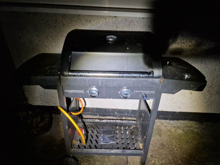 Bbq and full gas tank