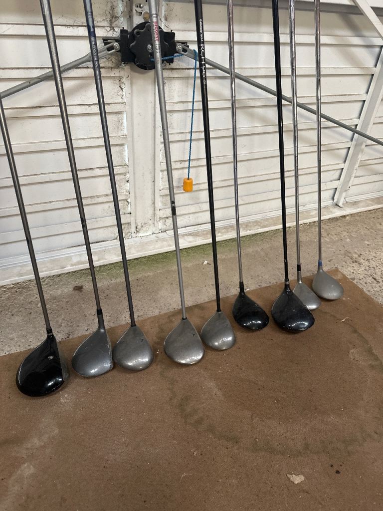 Selection of golf drivers - £10 each