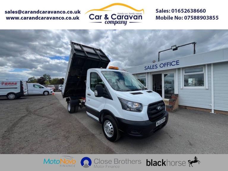 2022 22 FORD TRANSIT 2.0 350 ECOBLUE HD LEADER TIPPER 2DR DIESEL MANUAL RWD L2 E