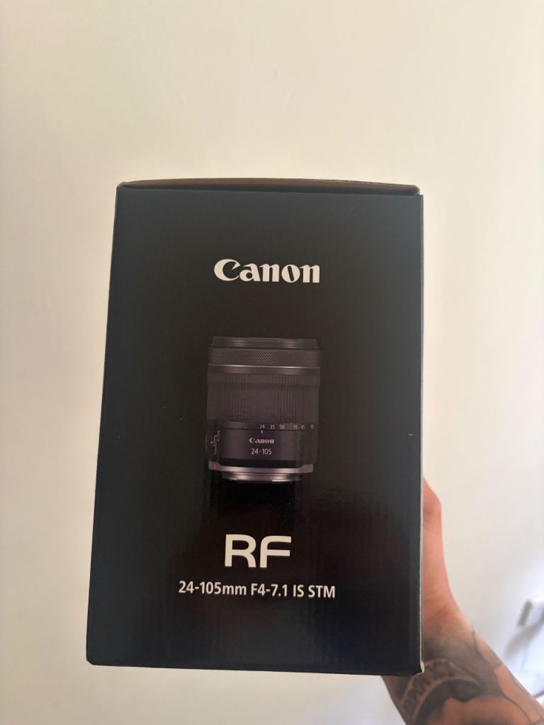 Brand new Canon RF 24-105mm