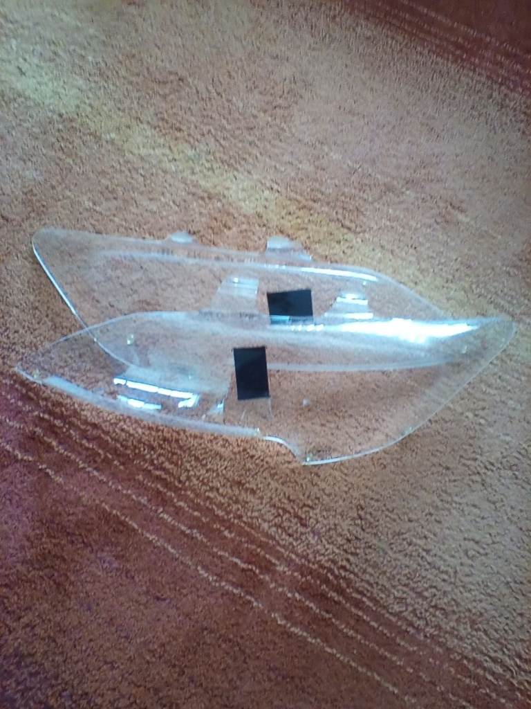 Boxer van headlight protectors