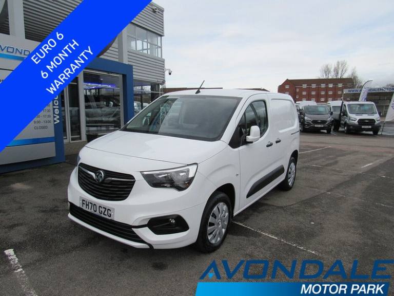 2020 Vauxhall Combo Turbo D 2300 Sportive L1 SWB EURO 6 VAN WITH AC CRUISE 1.5 4dr Panel Van Ma P...