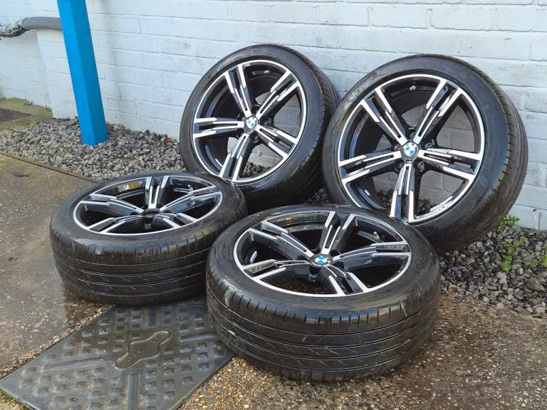 🌟Genuine Bmw G20 18 inch Staggered 18 inch Alloy wheels 5x112 with HANKOOK TYRES 6m