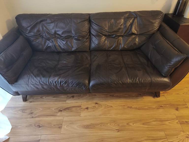 Leather Sofa-Free