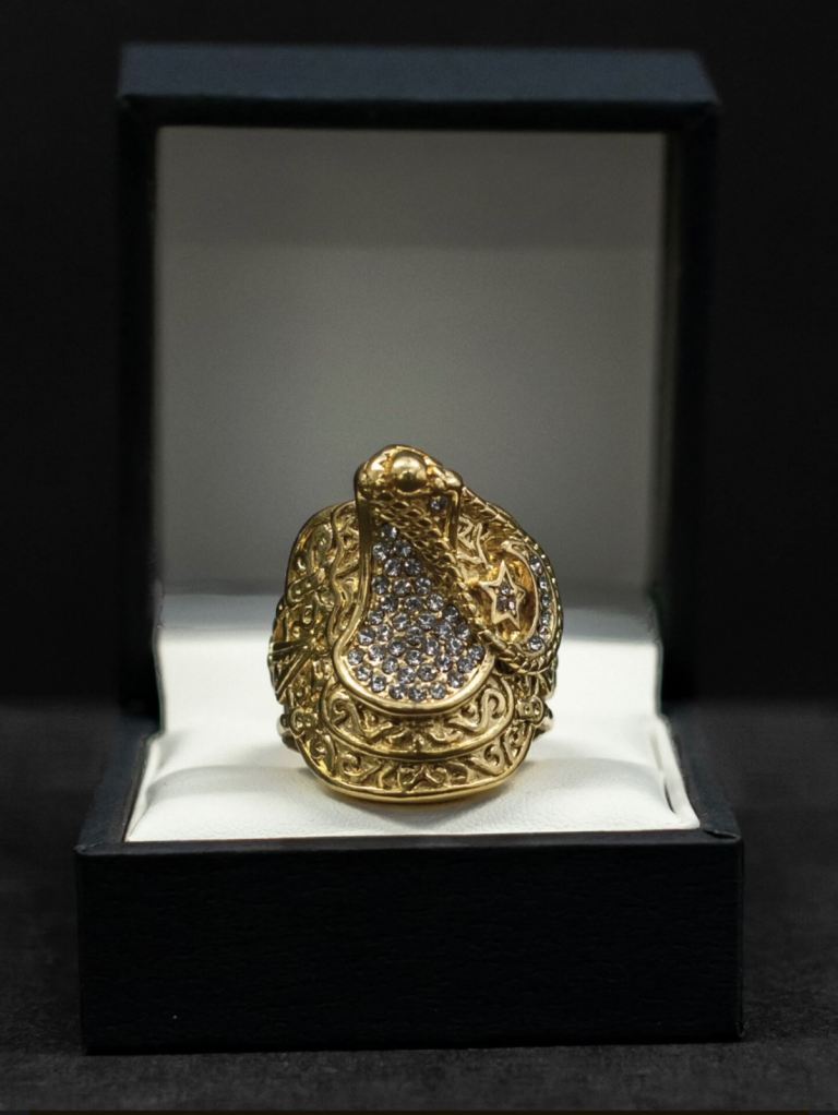 9ct gold filled saddle