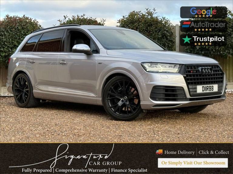 2018 Audi SQ7 4.0 TDI V8 SUV 5dr Diesel Tiptronic quattro Euro 6 (s/s) (435 ps) ESTATE Diesel Aut...