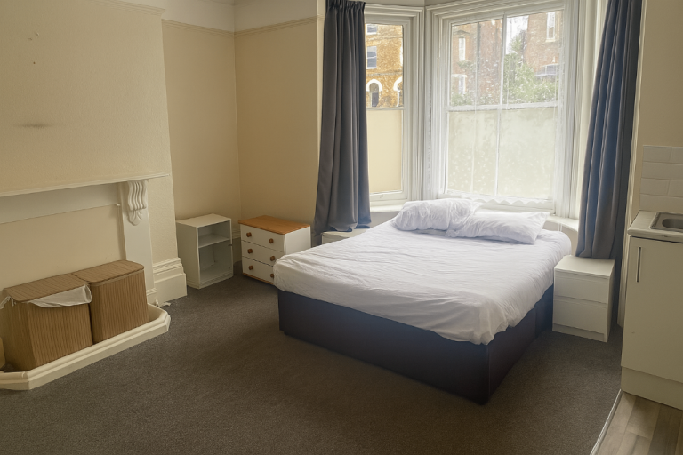Studio flat, central Guildford