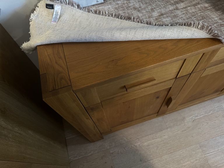 Solid oak sideboard 