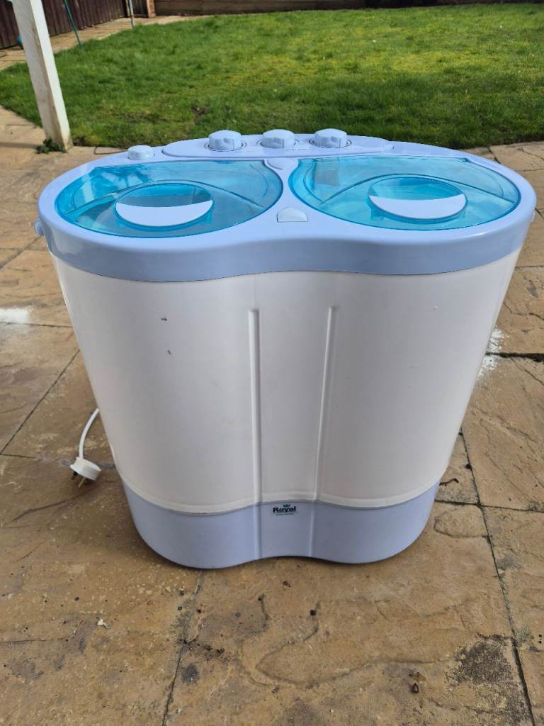 Royal brand portable twin tub washing machine