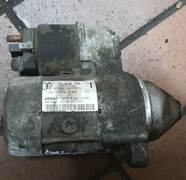 Smart City Coupe/Cabrio 0.7 Starter Motor 2003
