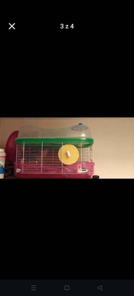 2 hamster, small rodents cages