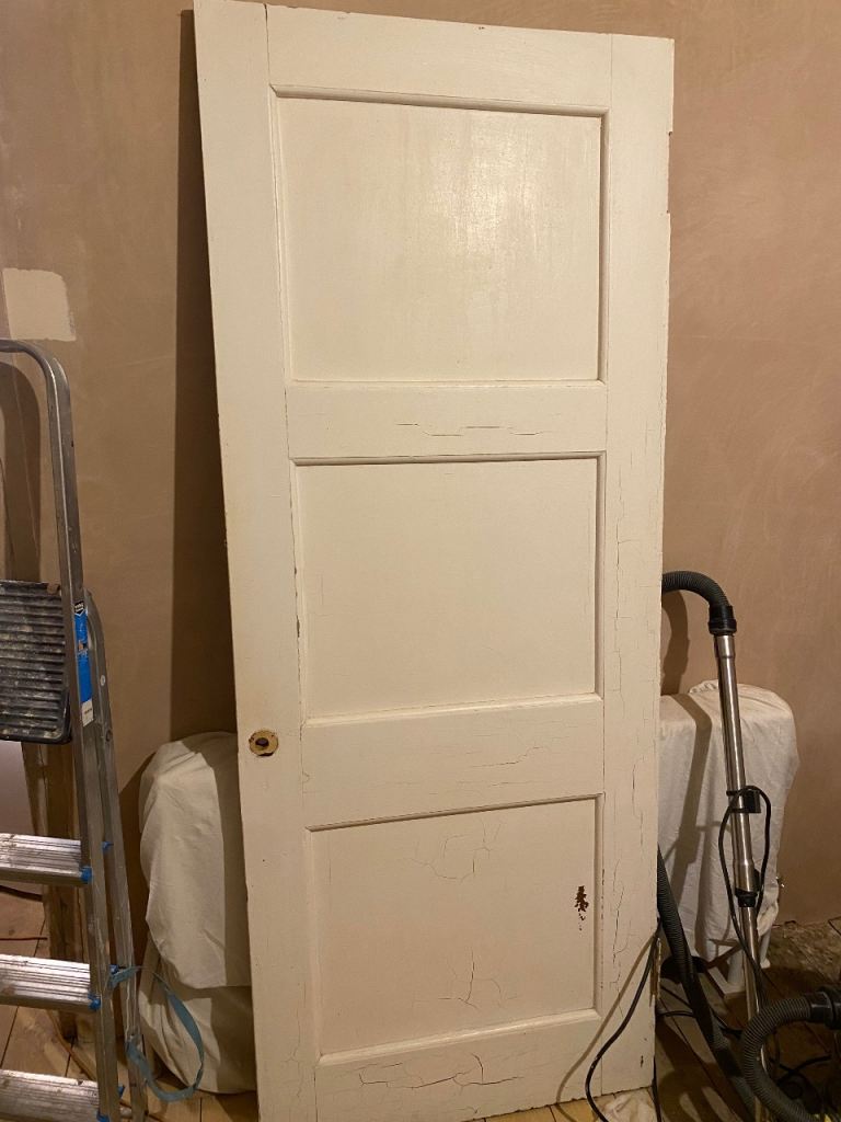 Original 3 panel wooden internalDoor