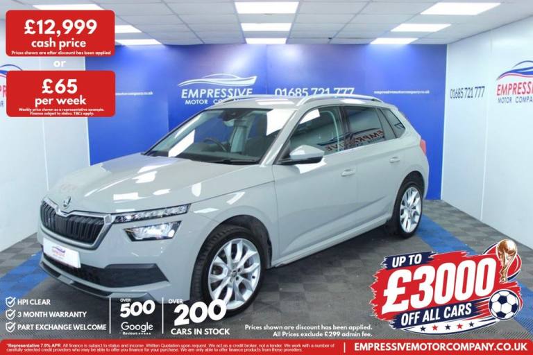 2020 70 SKODA KAMIQ 1.5 TSI ACT SE L SUV 5DR PETROL MANUAL EURO 6 (S/S) (150 PS)