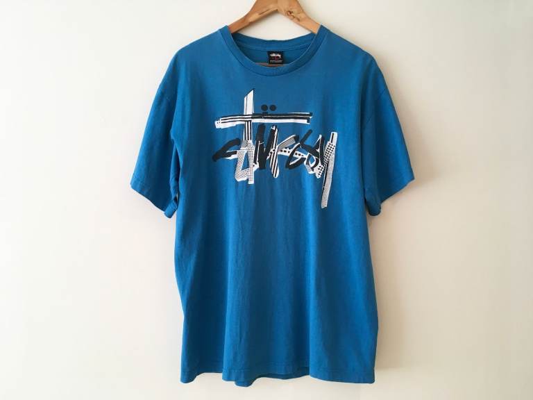 90's Stussy T-shirt Vintage 1990s Streetwear 