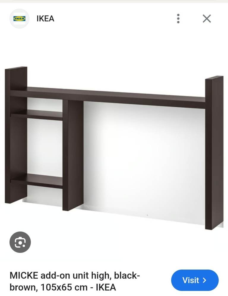 Desk shelf 
