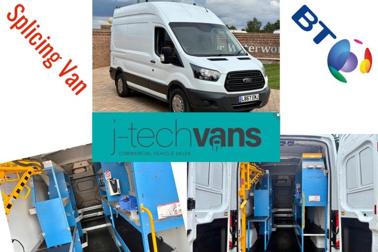 Ford Transit T350 L2H3 Van ***Workshop / Utility / Splicing / Fibre BT Van***