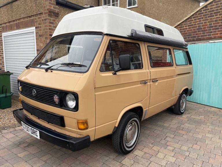 VW T25 high-top campervan