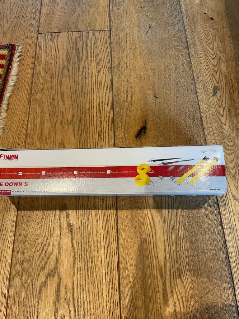 fiamma stay straps for awning - new 