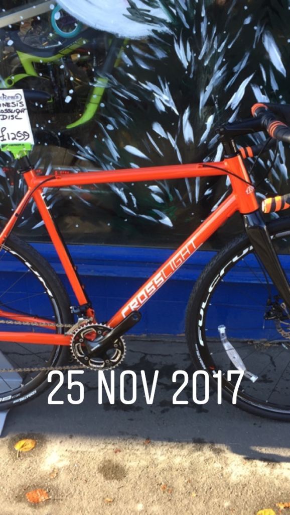 Kinesis Crosslight Gravel/Cyclecross  57cm Disc Bike