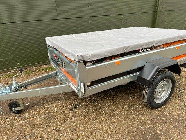 ERDE Tipping General Purpose Trailer with Flat Cover - 193 (Ready Built)