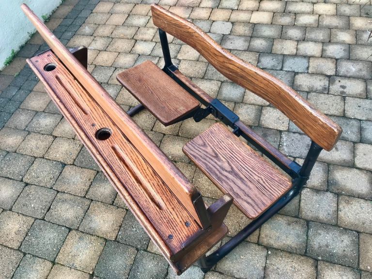 😎BEAUTIFUL 😎OLD SCHOOL DESK FROM STRANDTOWN PRIMARY SCHOOL 😎