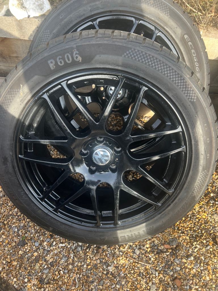 Alloy wheels with tyres   PCD 120