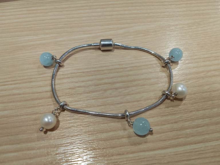Macy's silver bracelet 