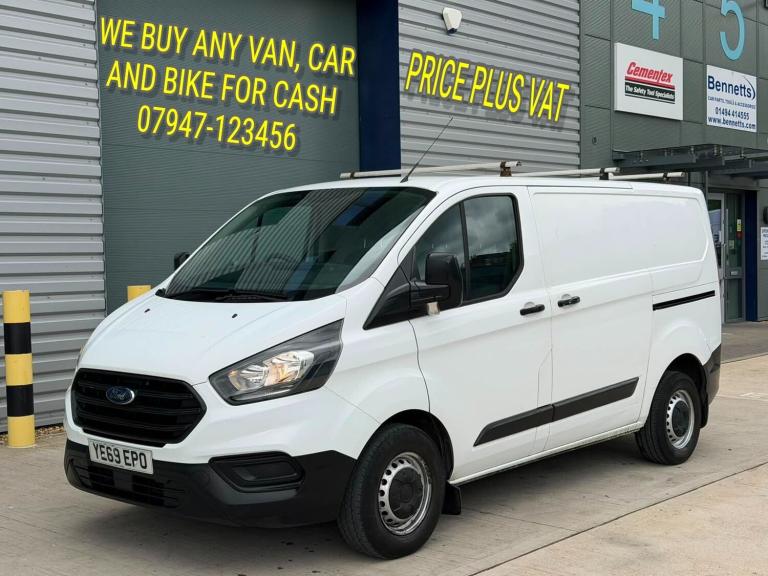 2019 (69) FORD TRANSIT CUSTOM 2.0 TDCi 105ps Low Roof Van