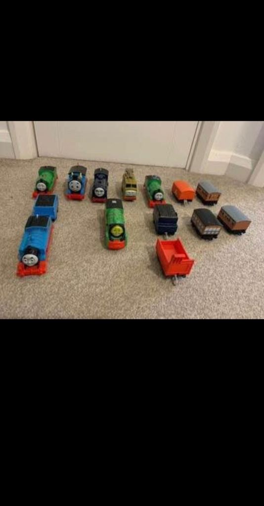 Thomas the tank engine trains and track