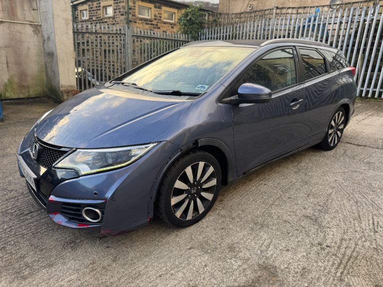 HONDA CIVIC SR (2016) 1.6 DTEC SR TOURER 1.6 DIESEL £20 A YEAR TAX 149K MILES MOT TILL JUNE 2026