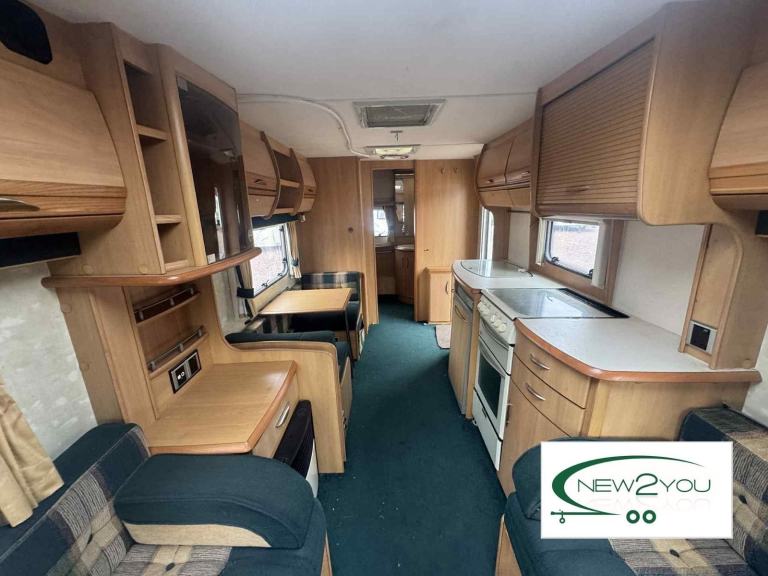 2003 Swift Conqueror 580 LUX 4 Berth Caravan - STOCK NO E204