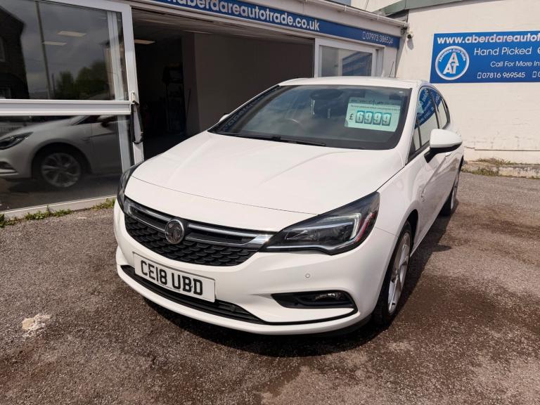 2018 Vauxhall Astra 1.4i 16V SRi 5dr HATCHBACK Petrol Manual