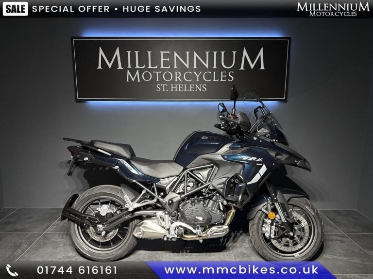 BENELLI TRK 502 ADVENTURE BIKE RIDE ON A2 LICENSE GREAT TOURING MOTORBIKE