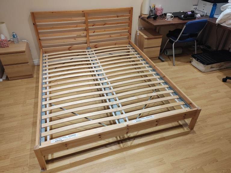 TARVA Bed frame and HAMARVIK Mattress 160 x 200 cm