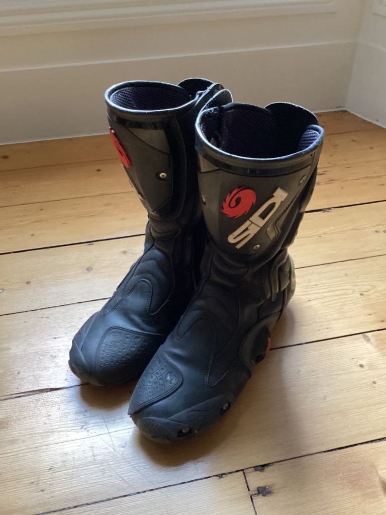 Sidi Vertigo Motorcycle Boots - Black 