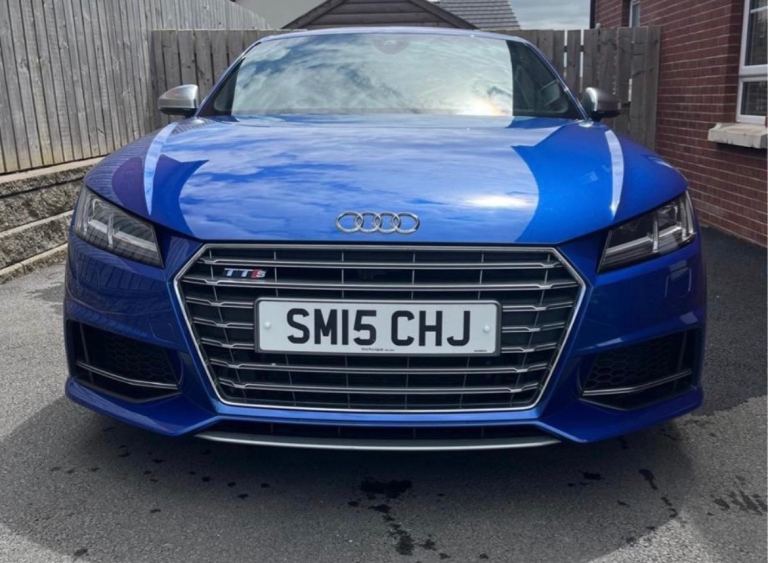 Blue Audi, TTS, Coupe, 2015, Manual, 2 doors