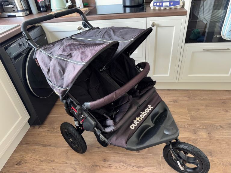 Out n About double pram 
