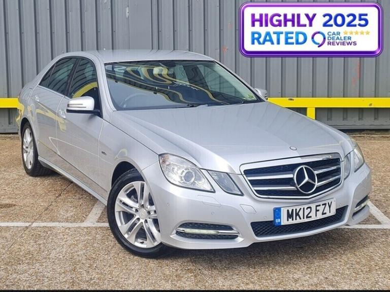 2012 Mercedes-Benz E Class 2.1 E220 CDI BlueEfficiency Executive SE Saloon 4dr Diesel G-Tronic+ E...