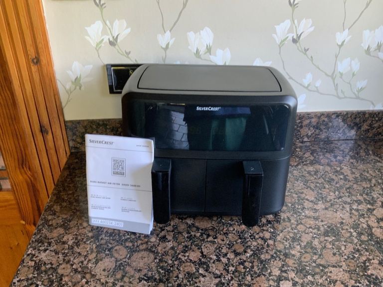 SilverCrest Dual Basket Air Fryer – As Good As New