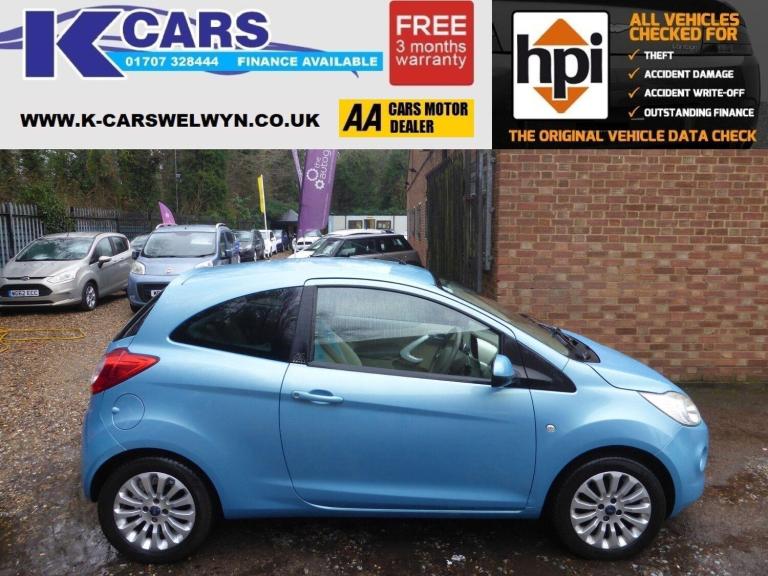 2011 Ford Ka 1.2 Zetec 3dr HATCHBACK PETROL Manual