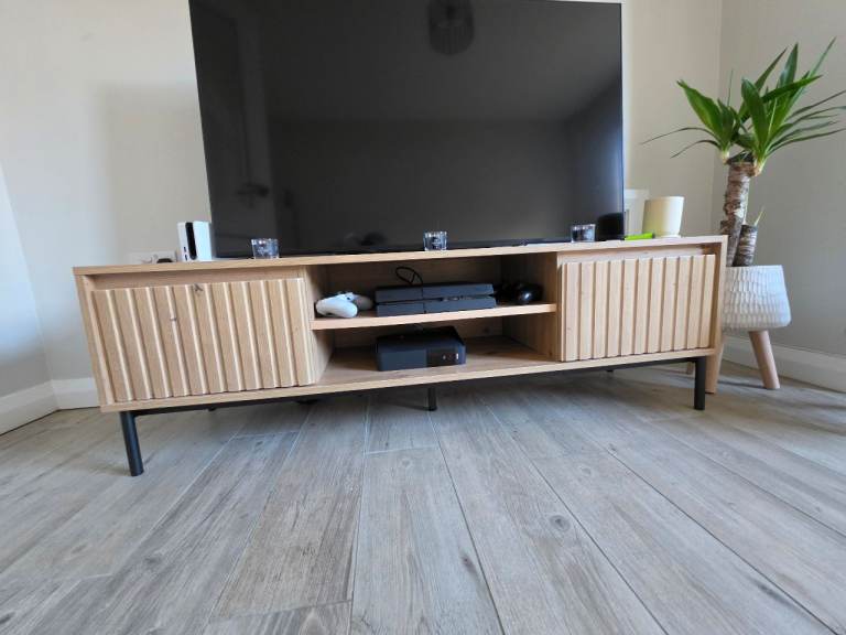 TV Stand with LEDs