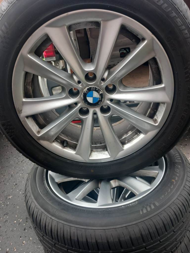 BMW 5 SERIES ALLOYS WHEELS +TYRES 