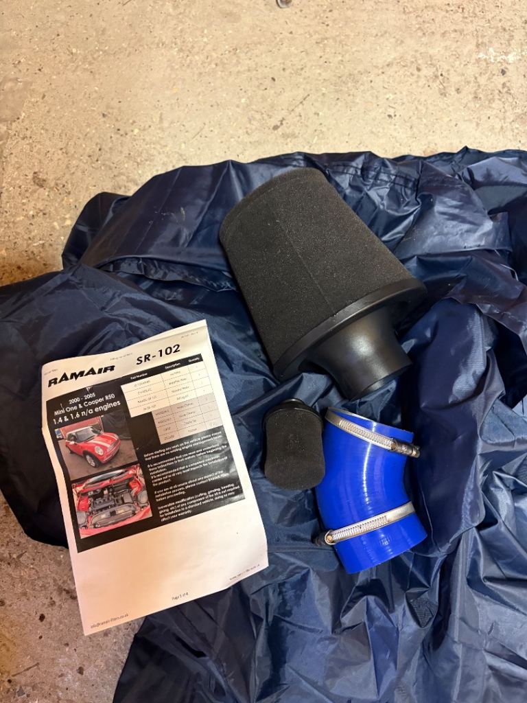 Ram air induction kit 