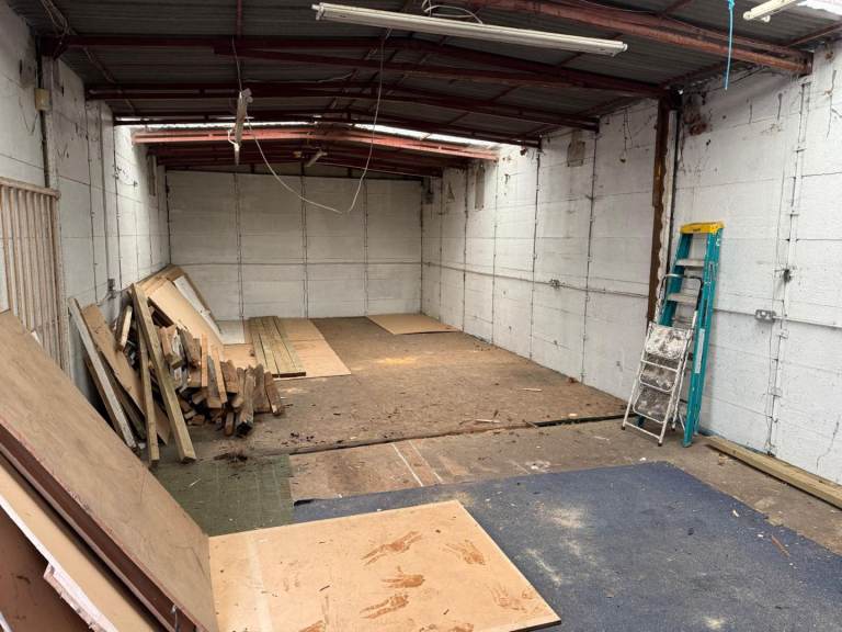 Large storage warehouse