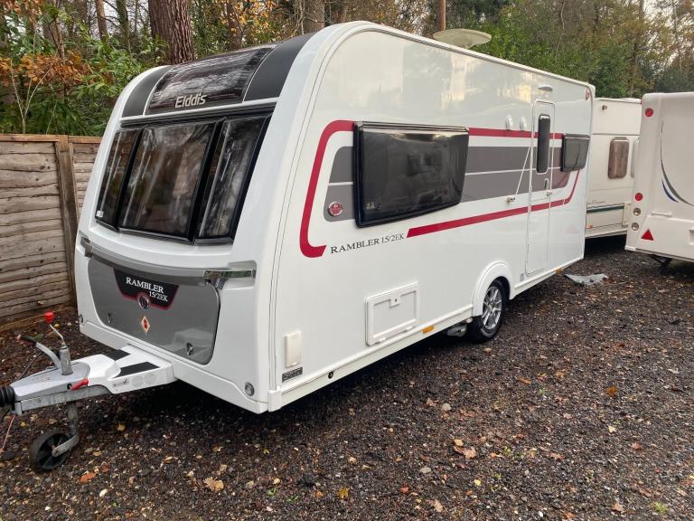ELDDIS RAMBLER 15/2EK - 2018 - 2 BERTH - END WASHROOM - MOVER - GREAT CONDITION 