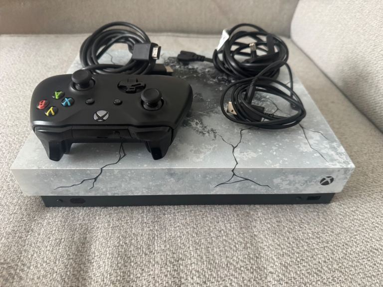Xbox One X 1TB Gears 5 Edition Console with Controller and Cables