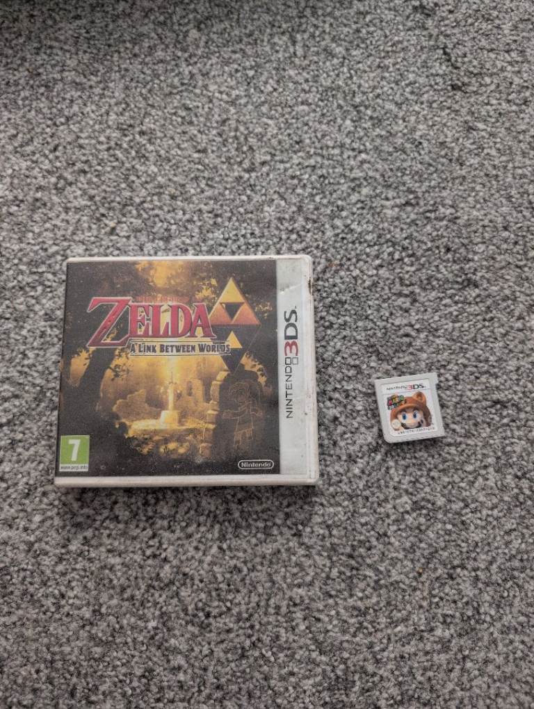 Nintendo 3ds zelda and super Mario games